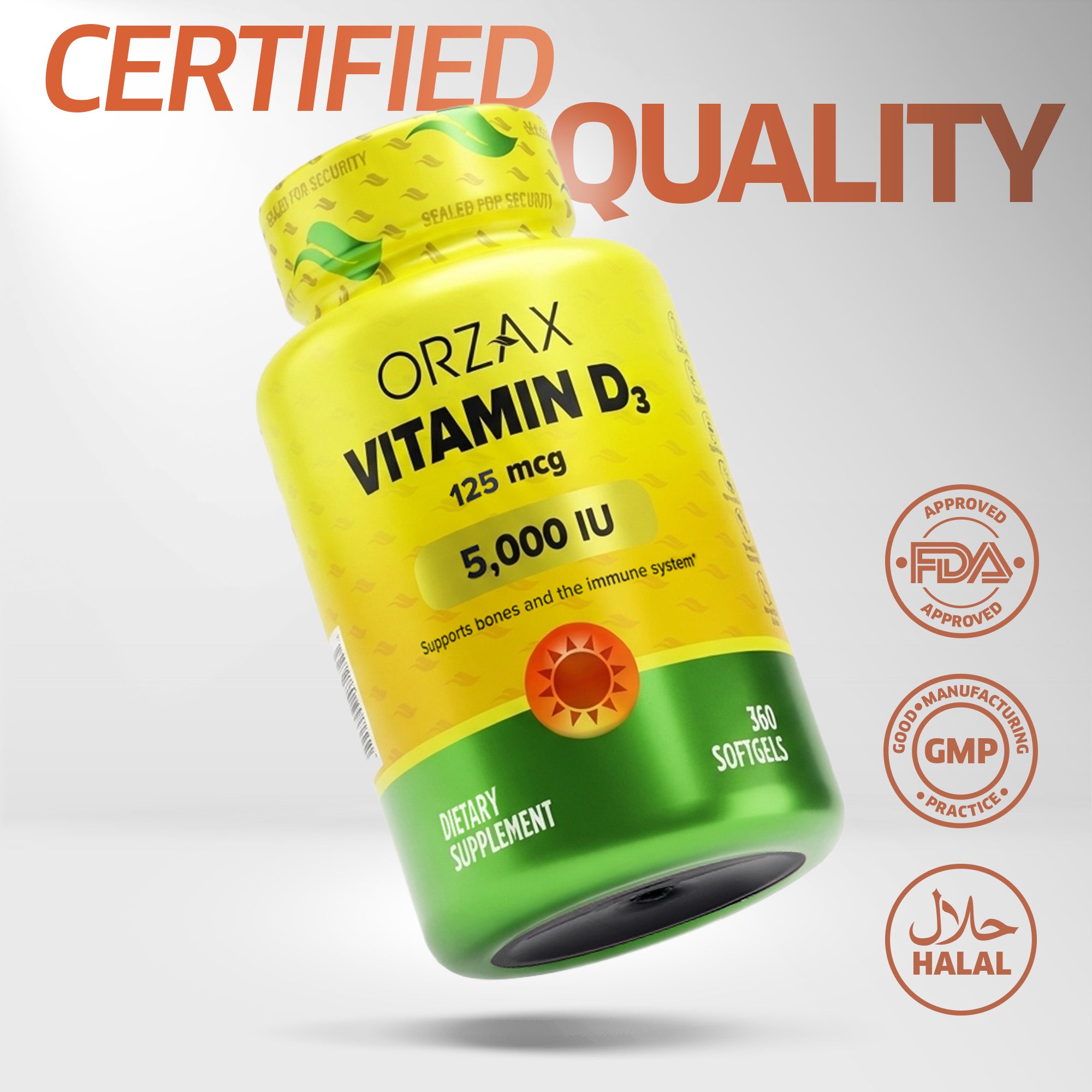 Vitamin D3 5,000 IU