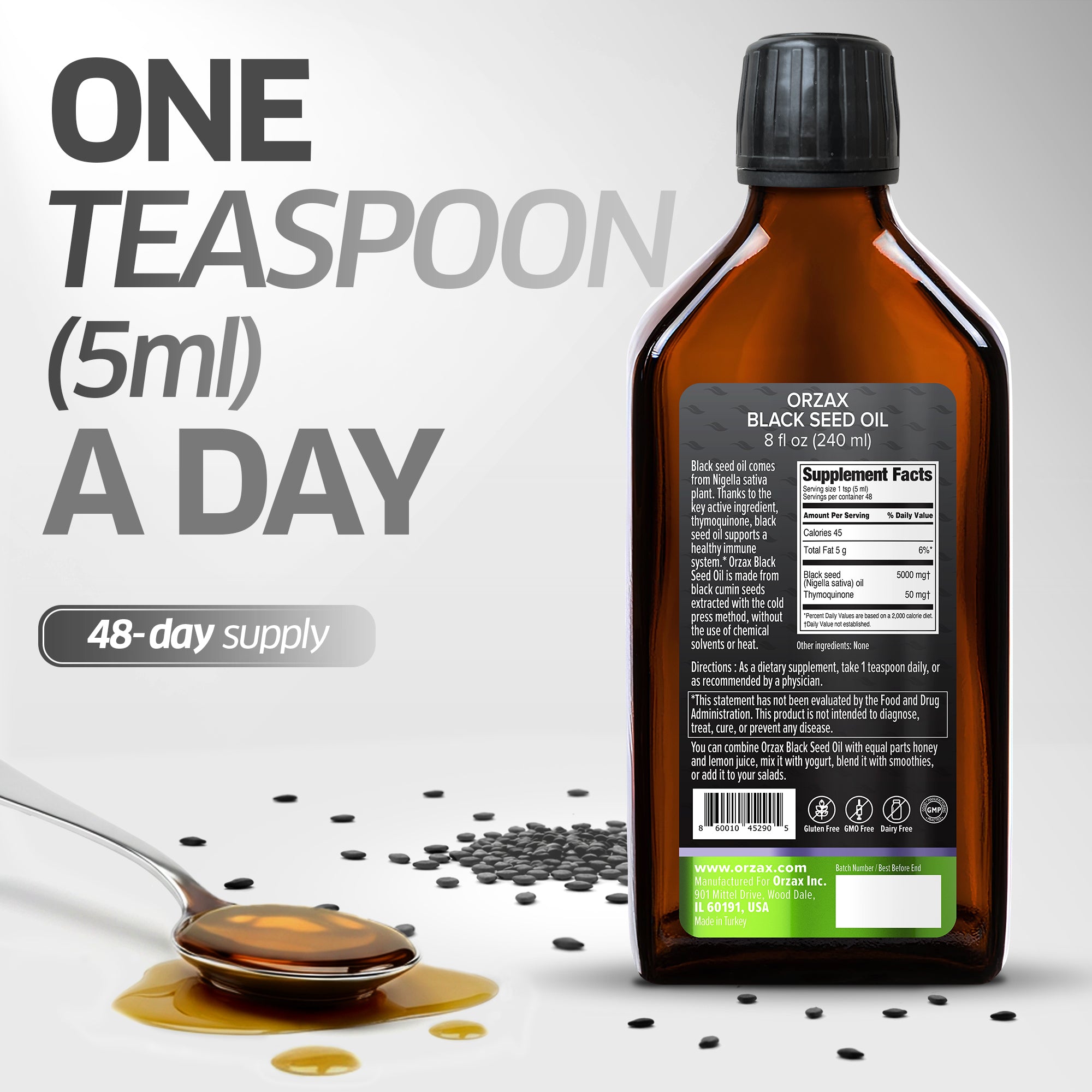 Black Seed Oil Liquid