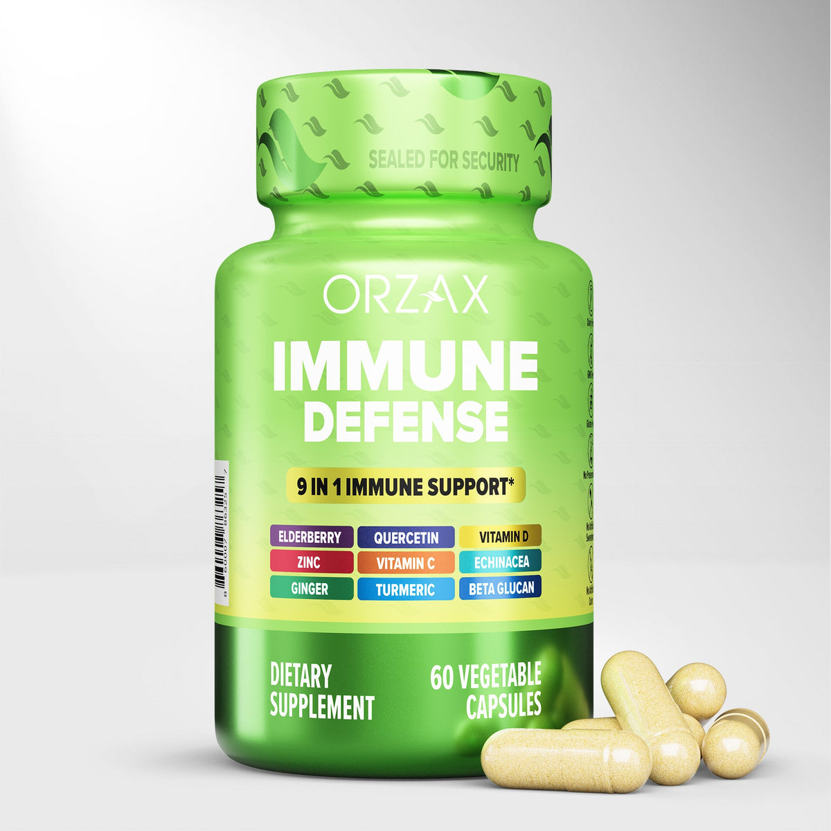 9 in 1 Immune Defense - Orzax USA