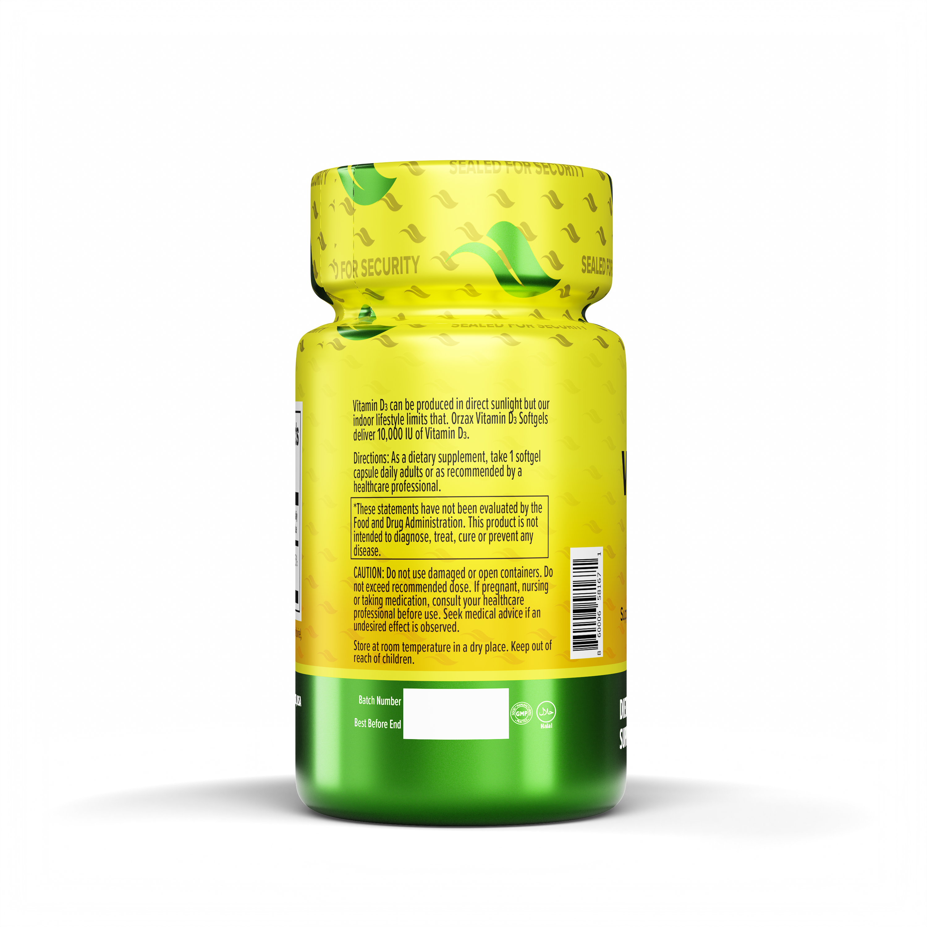 Vitamin D3 10,000 IU