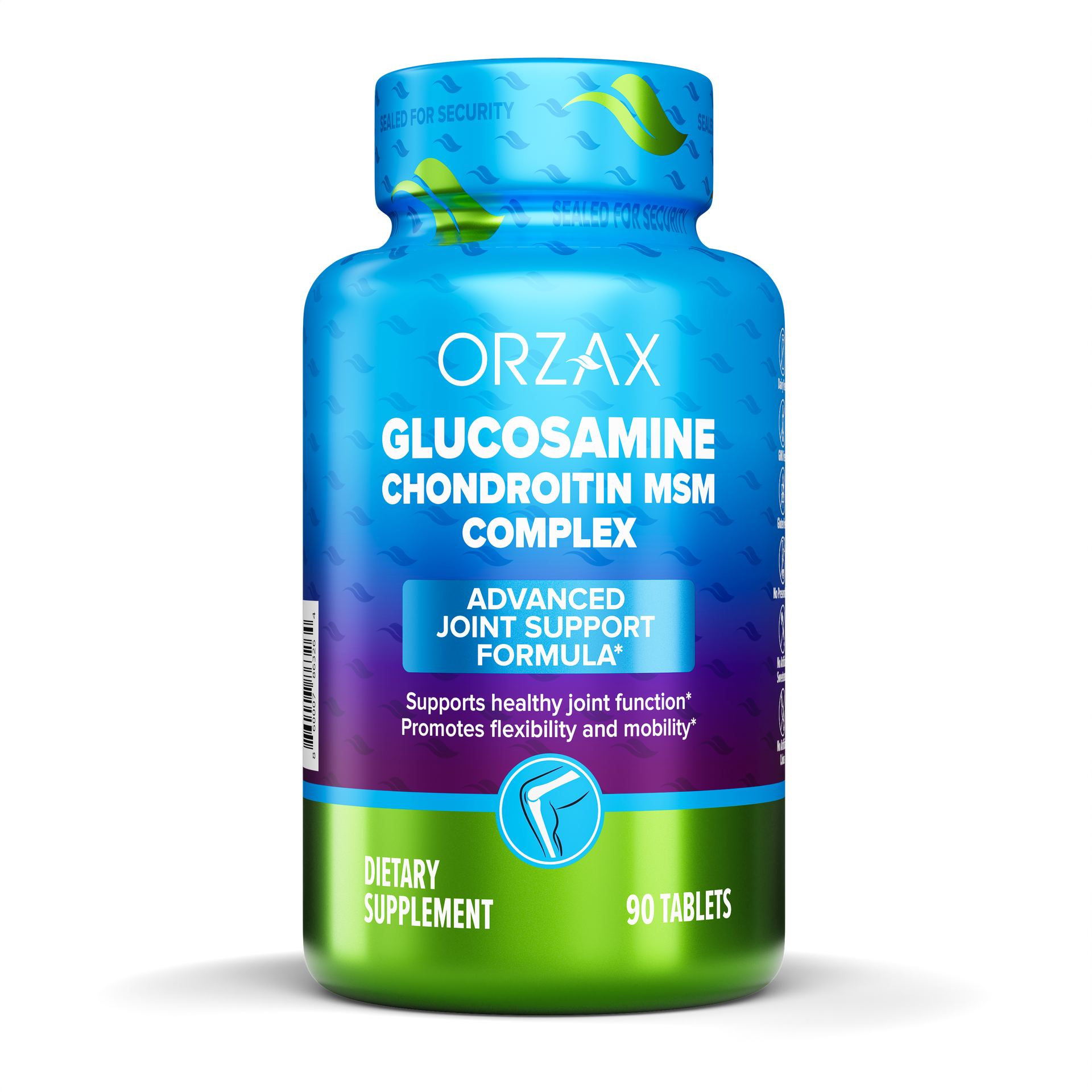 Orzax Glucosamine Chondroitin MSM – Joint Support Formula – Orzax USA