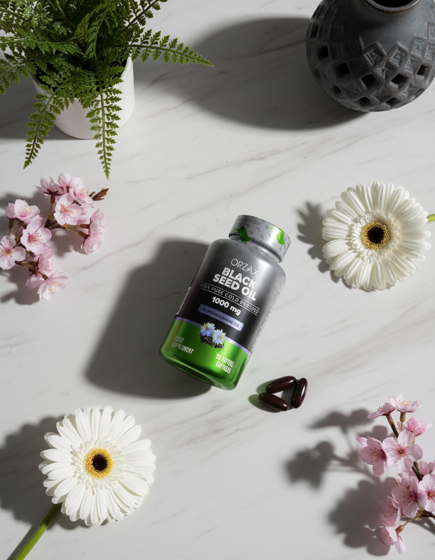 Cold Pressed Black Seed Oil 1000 mg 60 Capsules