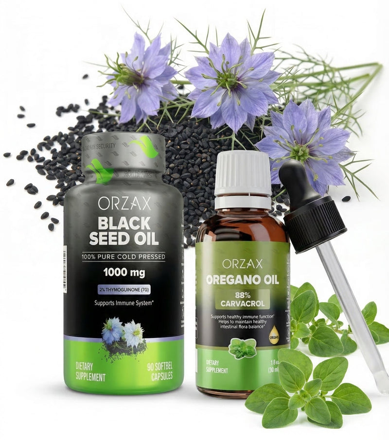 Oregano Oil & Black Seed Oil Duo