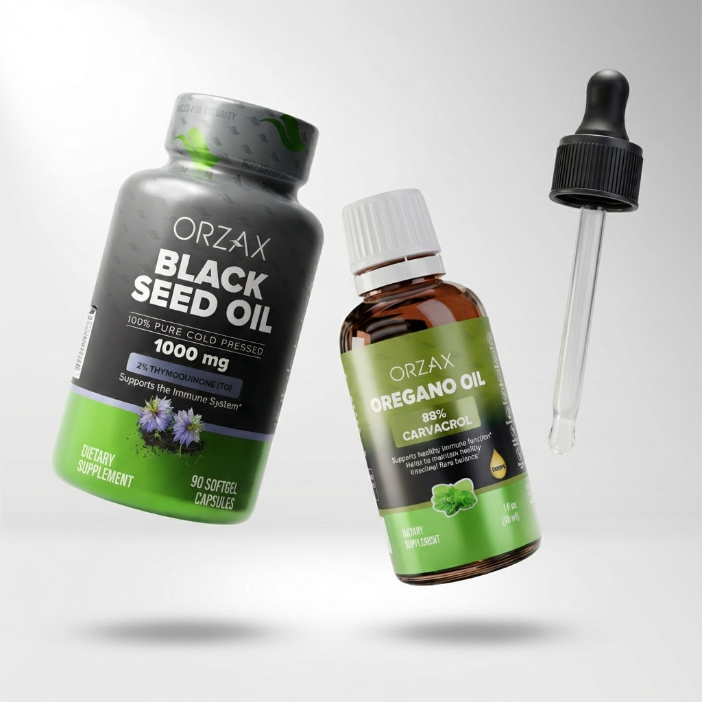 Oregano Oil & Black Seed Oil Duo