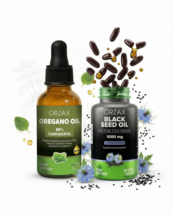 Oregano Oil & Black Seed Oil Duo
