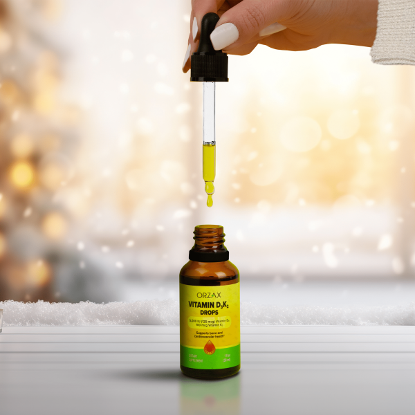 Vitamin D3K2 Drops | Orzax